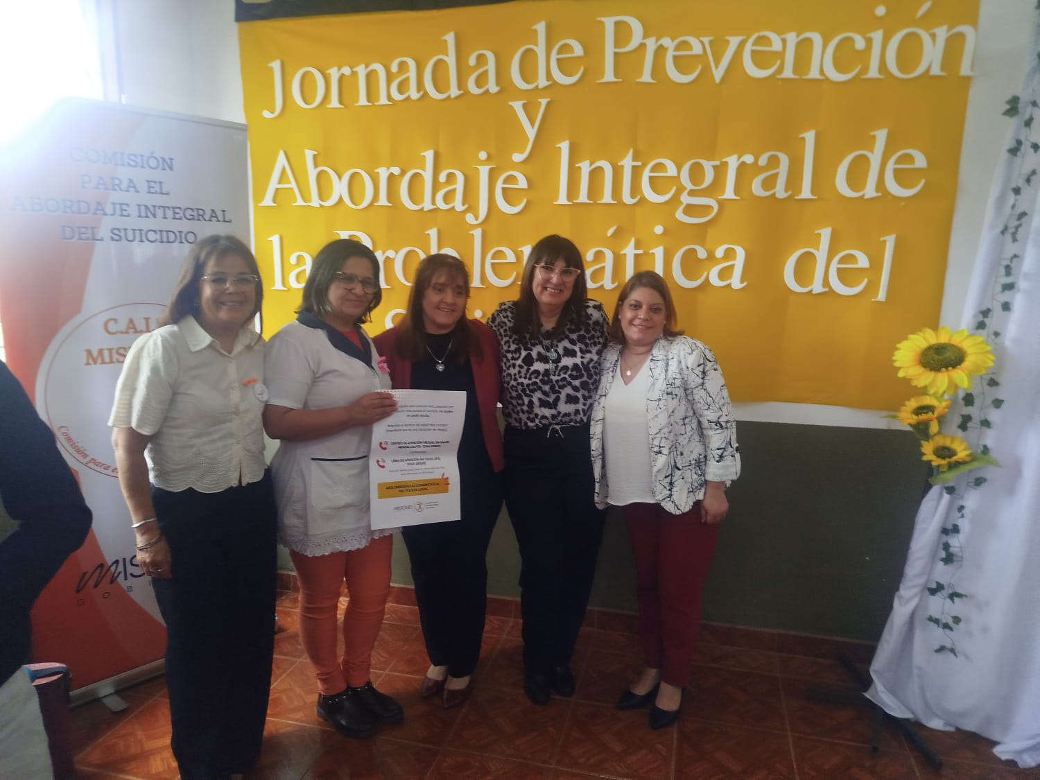 La Comisión para el Abordaje Integral del Suicidio de Misiones capacitó a docentes sobre prevención en Eldorado y Puerto Esperanza 4